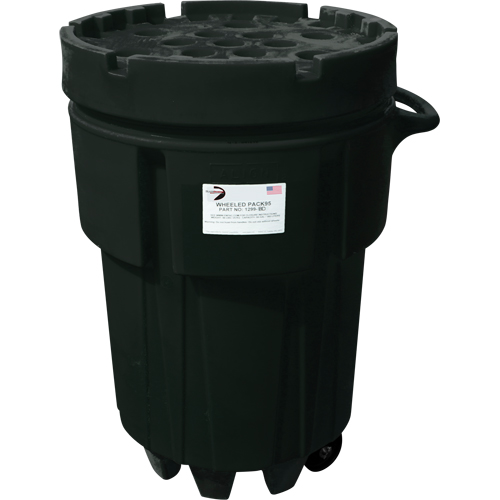 Wheeled Poly-Spillpaks, 95 US gal., Mobile Helyx Safety & Industrial Supplies