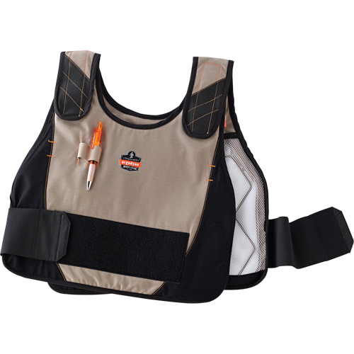Vestes de refroidissement par changement de phase 6215, Petit/Moyen, Khaki Helyx Safety & Industrial Supplies