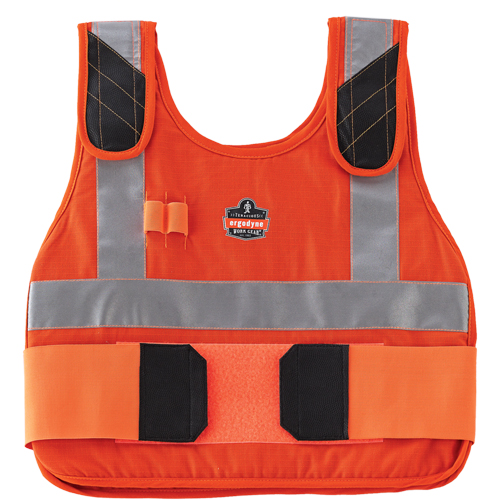 Vestes de refroidissement par changement de phase 6215HV, Petit/Moyen, Orange Helyx Safety & Industrial Supplies