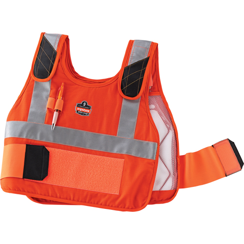 Vestes de refroidissement par changement de phase 6215HV, Petit/Moyen, Orange Helyx Safety & Industrial Supplies