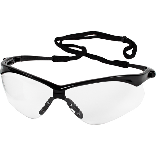 Lunettes de s&eacute;curit&eacute; Nemesis de Kleenguard, Lentille Transparent, Antibu&eacute;e, ANSI Z87+/R&eacute;pond ou surpasse la norme CSA Z94.3 Helyx Safety & Industrial Supplies
