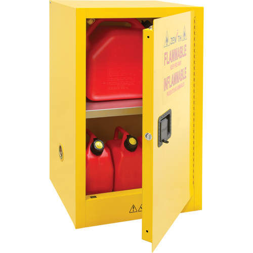 Armoire pour produits inflammables, 12 gal., 1 Porte(s), 23" La x 35" h x 18" p Helyx Safety & Industrial Supplies