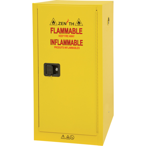 Armoire pour produits inflammables, 16 gal., 1 Porte(s), 23" La x 44" h x 18" p Helyx Safety & Industrial Supplies