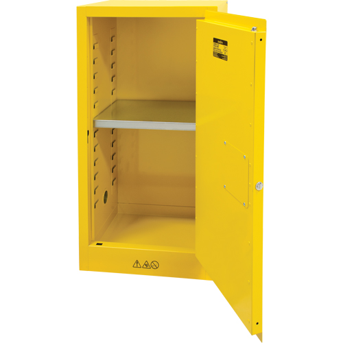 Armoire pour produits inflammables, 16 gal., 1 Porte(s), 23" La x 44" h x 18" p Helyx Safety & Industrial Supplies
