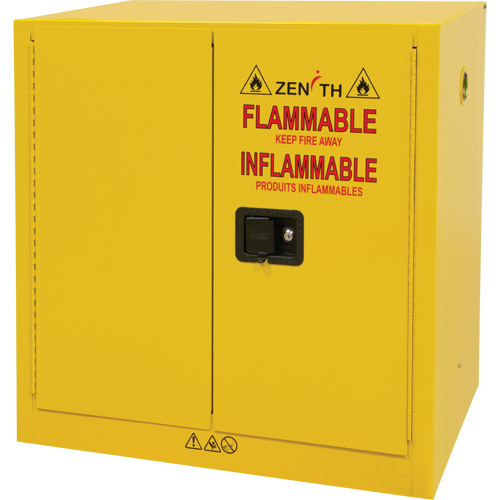 Armoire pour produits inflammables, 22 gal., 2 Porte(s), 35" La x 35" h x 22" p Helyx Safety & Industrial Supplies