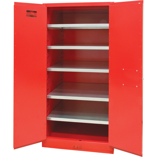 Paint/Ink Cabinet, 96 gal., 5 Shelves Helyx Safety & Industrial Supplies
