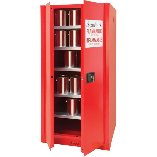Paint/Ink Cabinet, 96 gal., 5 Shelves Helyx Safety & Industrial Supplies