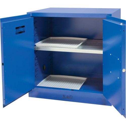 Armoire pour liquides corrosifs, 22 gal., 35" x 35" x 22" Helyx Safety & Industrial Supplies