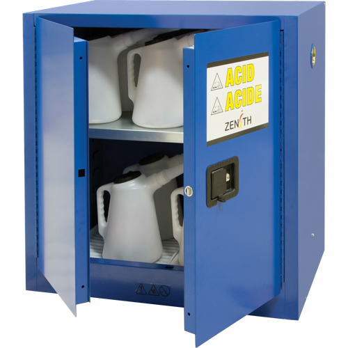 Armoire pour liquides corrosifs, 22 gal., 35" x 35" x 22" Helyx Safety & Industrial Supplies