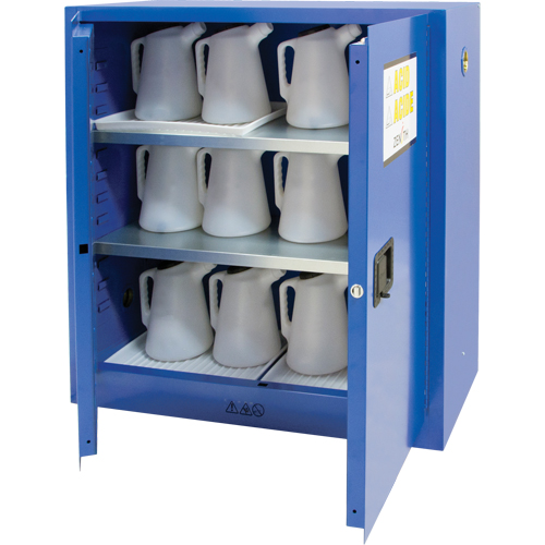 Armoire pour liquides corrosifs, 30 gal., 43" x 44" x 18" Helyx Safety & Industrial Supplies