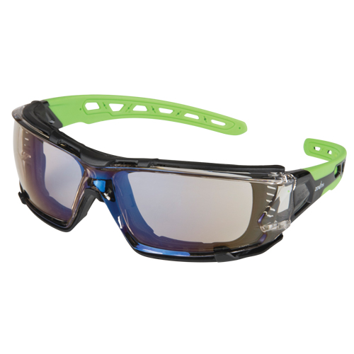 Lunettes de s&eacute;curit&eacute; s&eacute;rie Z2500 avec joint en mousse, Lentille Miroir int&eacute;rieur/ext&eacute;rieur, Anti-&eacute;gratignures, ANSI Z87+/R&eacute;pond ou surpasse la norme CSA Z94.3 Helyx Safety & Industrial Supplies