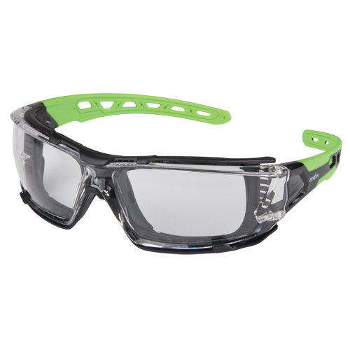 Lunettes de s&eacute;curit&eacute; s&eacute;rie Z2500 avec joint en mousse, Lentille Transparent, Antibu&eacute;e, ANSI Z87+/R&eacute;pond ou surpasse la norme CSA Z94.3 Helyx Safety & Industrial Supplies