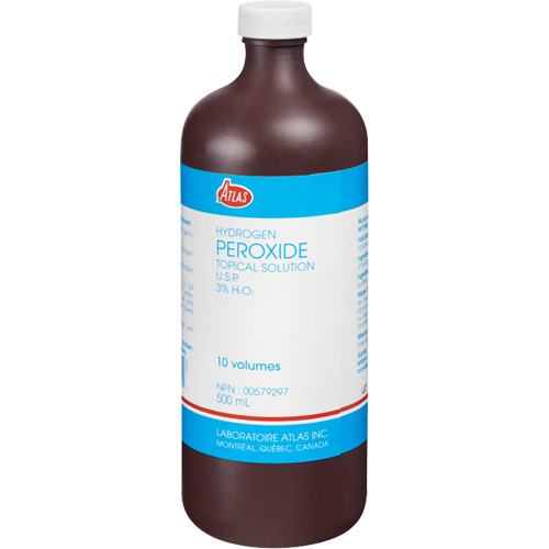 Peroxyde d'hydrog&egrave;ne, Liquide, Antiseptique Helyx Safety & Industrial Supplies