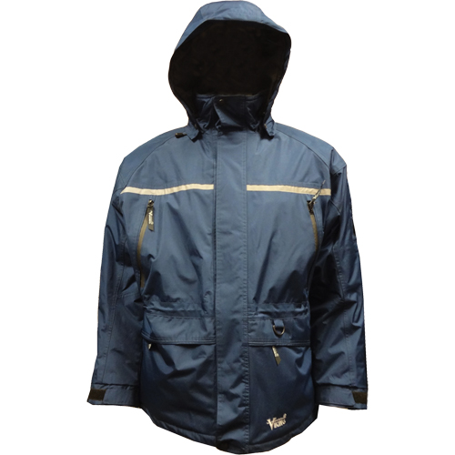 Tempest Tri-Zone Jacket, Men's, Small, Navy Blue Helyx Safety & Industrial Supplies