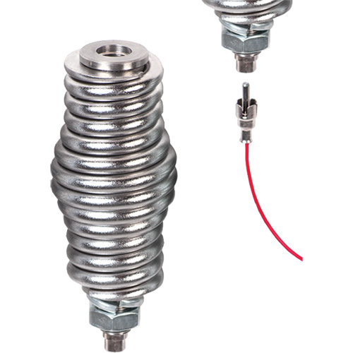 Safety Whip&reg; Flagstaff Mounting Base, Spring Mount Helyx Safety & Industrial Supplies