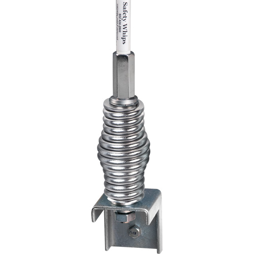 Support porte-drapeau Safety Whip, Fixation Ressort Helyx Safety & Industrial Supplies