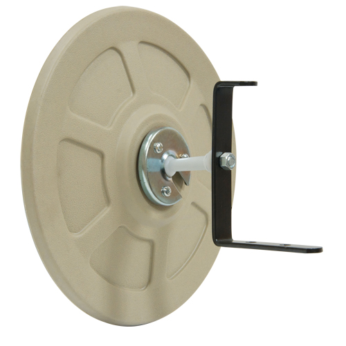 Miroir convexe avec support, Int&eacute;rieur/Ext&eacute;rieur, Diam&egrave;tre 12" Helyx Safety & Industrial Supplies