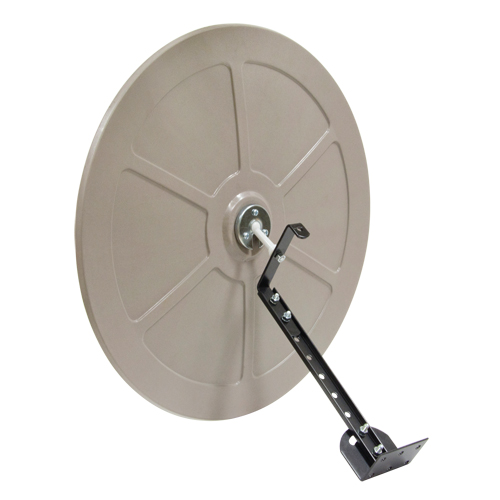 Miroir convexe avec support, Int&eacute;rieur/Ext&eacute;rieur, Diam&egrave;tre 26" Helyx Safety & Industrial Supplies