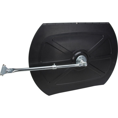 Roundtangular Convex Mirror with Telescopic Arm, 18" H x 26" W, Indoor/Outdoor Helyx Safety & Industrial Supplies