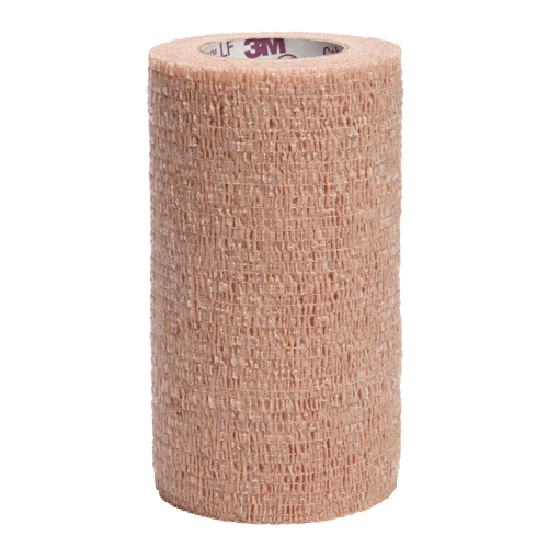 Coban Latex-Free Wraps, Cut to Size L x 4" W, Class 1, Self-Adherent Helyx Safety & Industrial Supplies