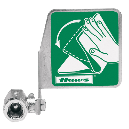 Robinet &agrave; bille avec fanion Helyx Safety & Industrial Supplies