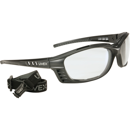 Uvex&reg; Livewire Safety Glasses with HydroShield Lenses, Clear Lens, Anti-Fog, ANSI Z87+/Meets/Exceeds CSA Z94.3 Helyx Safety & Industrial Supplies