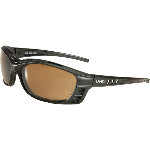 Uvex&reg; Livewire Safety Glasses with HydroShield Lenses, Espresso Lens, Anti-Fog, Meets/Exceeds CSA Z94.3 Helyx Safety & Industrial Supplies