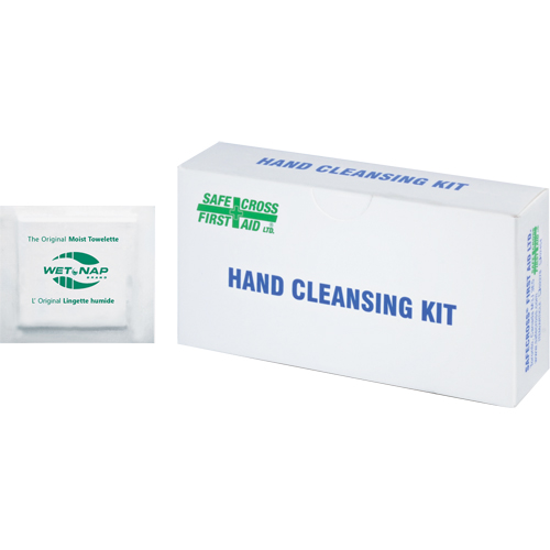 Lingettes humides nettoyantes pour les mains, Serviette Helyx Safety & Industrial Supplies