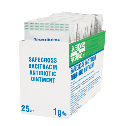Traitement topique de premiers soins au zinc &agrave; bacitracine, Cr&egrave;me, Classe 1 Helyx Safety & Industrial Supplies
