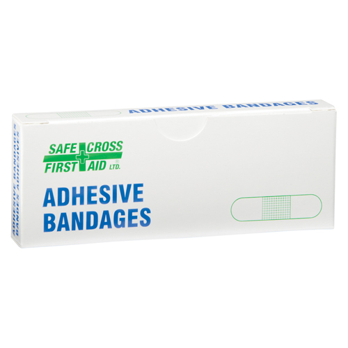Bandages, Rectangulaire/carr&eacute;e, 3", Plastique, Non st&eacute;rile Helyx Safety & Industrial Supplies
