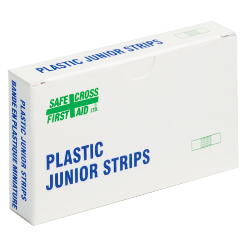 Bandages en bandes Juniors, Rectangulaire/carr&eacute;e, 1-1/2", Plastique, Non st&eacute;rile Helyx Safety & Industrial Supplies