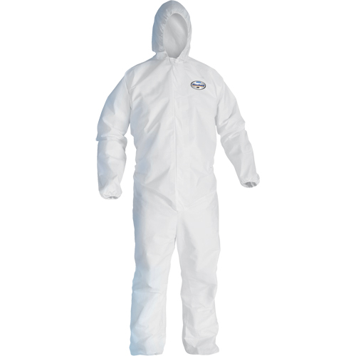 Kleenguard A45 Liquid/Particle Surface Prep & Paint Coveralls, Small, White, Microporous Helyx Safety & Industrial Supplies