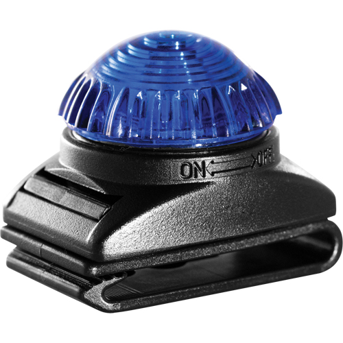 Clignotant d'avertissement Guardian, Continu/Clignotement, Bleu Helyx Safety & Industrial Supplies