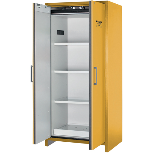 90-Minute EN Safety Storage Cabinet, 30 gal., 2 Door, 35.16" W x 76.89" H x 24.21" D Helyx Safety & Industrial Supplies