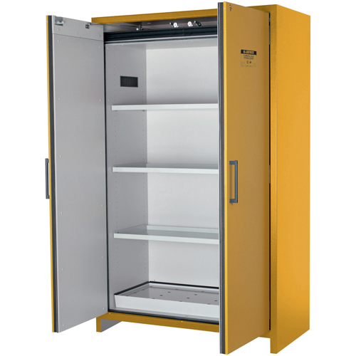 90-Minute EN Safety Storage Cabinet, 45 gal., 2 Door, 46.97" W x 76.89" H x 24.21" D Helyx Safety & Industrial Supplies