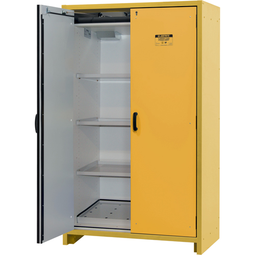 30-Minute EN Safety Storage Cabinet, 45 gal., 2 Door, 45.83" W x 76.65" H x 24.21" D Helyx Safety & Industrial Supplies