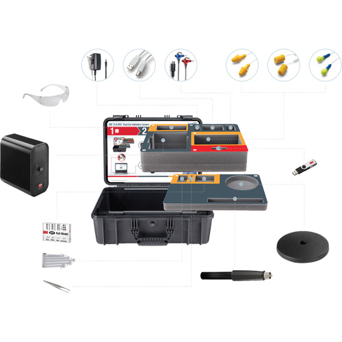 Syst&egrave;me de validation double pour les oreilles E-A-Rfit de 3M Helyx Safety & Industrial Supplies