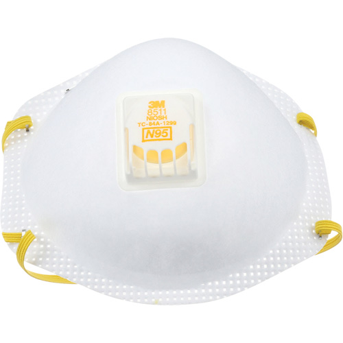 8511 Particulate Respirators, N95, NIOSH Certified Helyx Safety & Industrial Supplies