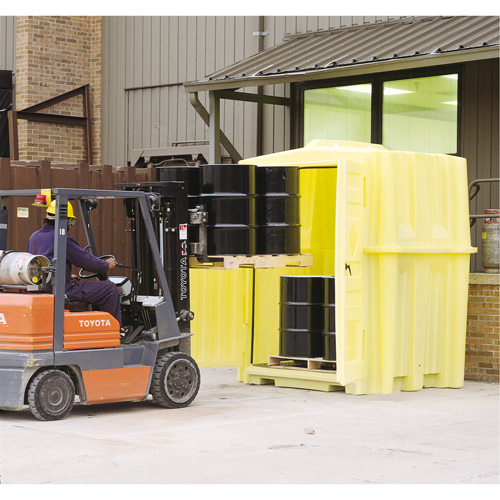 Job Hut, 90" L x 61.5" W x 94" H, 8000 lbs. Load Capacity Helyx Safety & Industrial Supplies