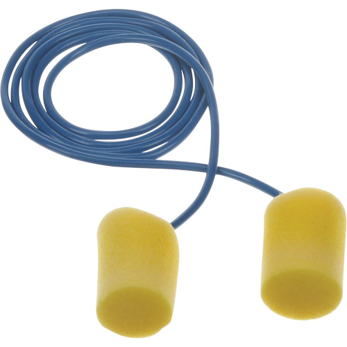 Bouchons d'oreilles classiques E-A-R, Vrac - Sac en poly, Avec cordon Helyx Safety & Industrial Supplies