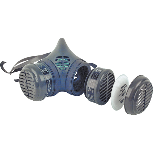 8000 Series Assembled Respirator, Elastomer/Thermoplastic, Medium Helyx Safety & Industrial Supplies