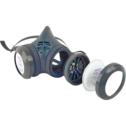 8000 Series Assembled Respirator, Elastomer/Thermoplastic, Medium Helyx Safety & Industrial Supplies