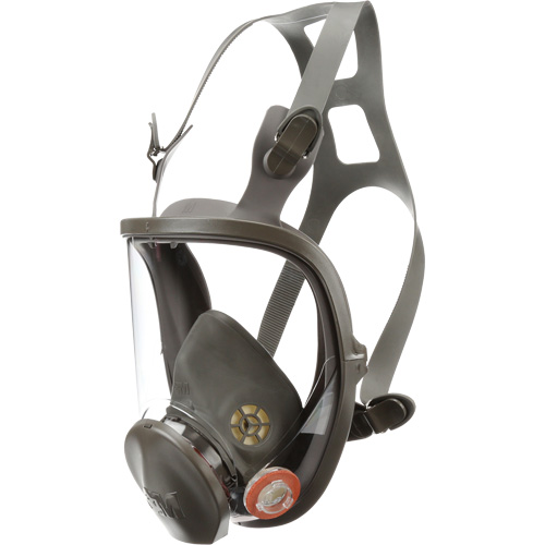 6000 Series Full Facepiece Reusable Respirator, Elastomer/Silicone/Thermoplastic, Medium Helyx Safety & Industrial Supplies