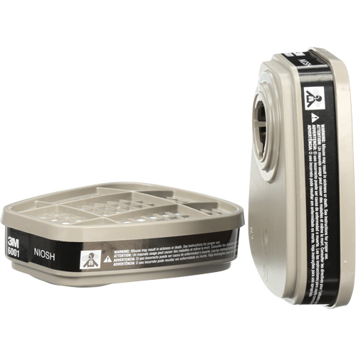 6000 Series Respirator Cartridges, Gas/Vapour Cartridge, Organic Vapour Helyx Safety & Industrial Supplies