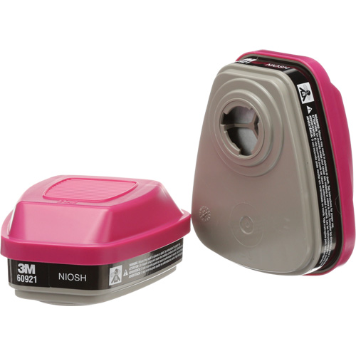 6000 Series Respirator Cartridges, Gas/Vapour Cartridge, Organic Vapour/P100 Helyx Safety & Industrial Supplies