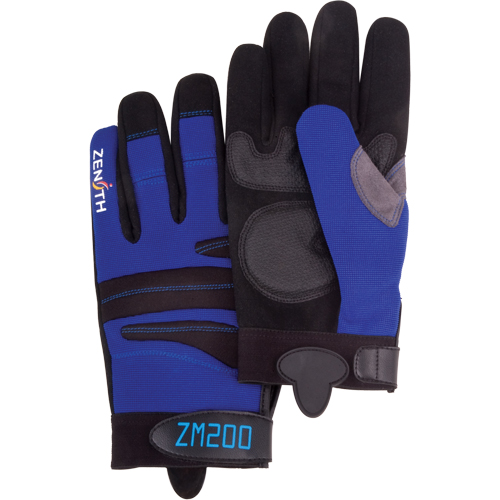 ZM200 Mechanic's Gloves, Synthetic Palm, Size Medium Helyx Safety & Industrial Supplies