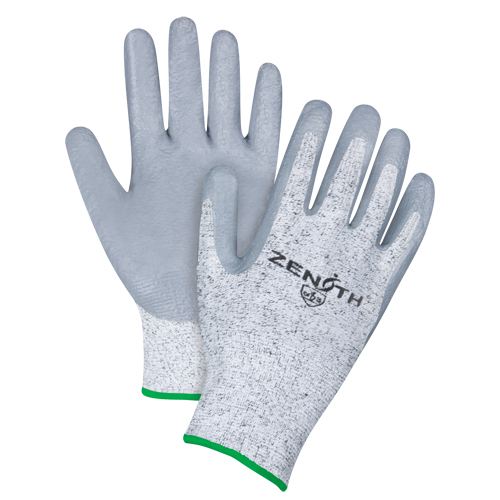 Seamless Stretch Cut-Resistant Gloves, Size Medium/8, 13 Gauge, Nitrile Coated, HPPE Shell, ANSI/ISEA 105 Level 2/EN 388 Level 3 Helyx Safety & Industrial Supplies
