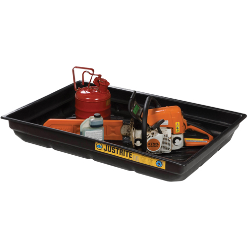 EcoPolyBlend Spill Tray, 47.5" L x 23" W x 5.5" H, 20 gal. Spill Capacity Helyx Safety & Industrial Supplies
