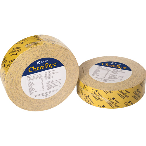 Ruban r&eacute;sistant aux produits chimiques ChemTape, 50,8 mm (2") x 50 m (164'), Jaune Helyx Safety & Industrial Supplies