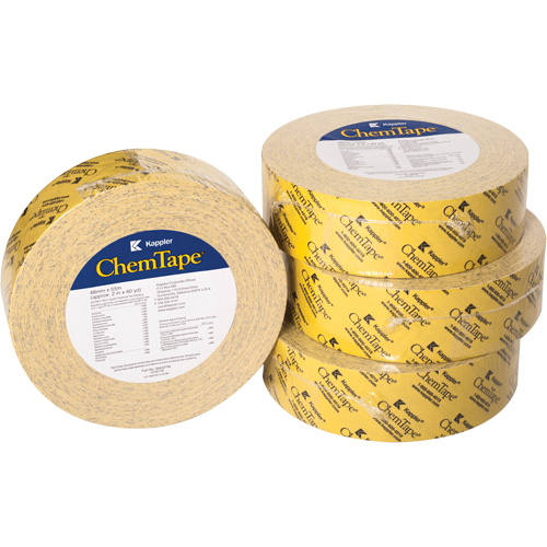 Ruban r&eacute;sistant aux produits chimiques ChemTape, 50,8 mm (2") x 50 m (164'), Jaune Helyx Safety & Industrial Supplies